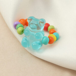 Anillo Gummy Bear Blue